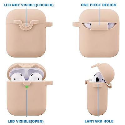  VOTILE Secure Lock Case for Airpods Pro 2 Case with Cute Bling  Keychain, Silicone Protective Case Cover for Airpods Pro 2nd Generation Case  Women Girls for Apple Air pod Pro 2 (