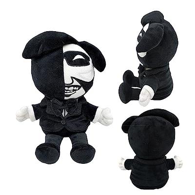 Doors Screech Plush Game Costume Black White Jumbo Monster Cosplay Clothing  Kids Halloween Birthday Christmas Gift