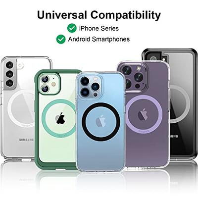 1pc Magnetic Adapter Ring, Universal Magnet Sticker Compatible With Magsafe  Accessories & Wireless Charging For IPhone 14/13/12/11 Mini Pro Max