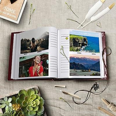 Scrapbook Photo Album with Writing Space, Premium DIY Scrapbook