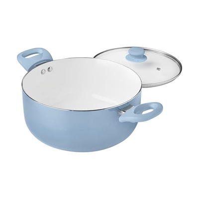 Goodful 10pc Cast Aluminum, Ceramic Cookware Set : Target