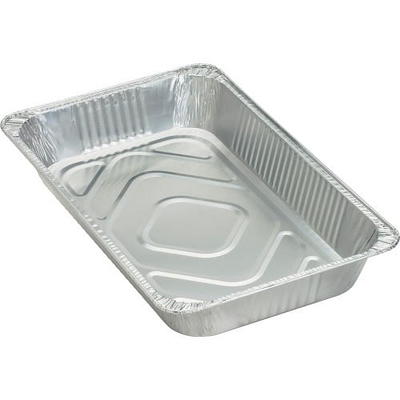 Jet Foil Disposable Aluminum Small Rectangle Pots with Lids Combo