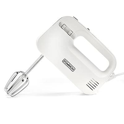 Hand Mixer, LINKChef Hand Mixer Electric 5 speed beater for Whipping +  Mixing Cookies, Brownies, Cakes, Dough, Batters, Meringues & More 