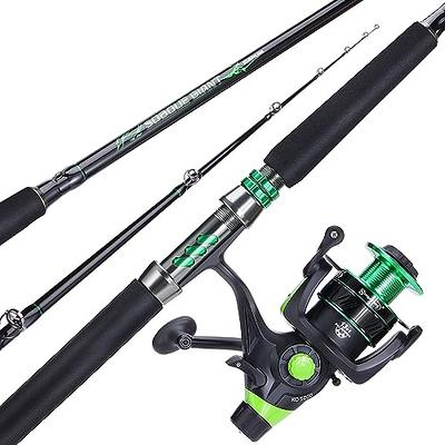 Sougayilang Catfish Fishing Rod and Reel Spinning Combo,Comfortable EVA  Non-Slip Grips,Aluminum Reel Seat and Size 5000 Carp Spinning Reel for  Fighting Big Cats. - Yahoo Shopping