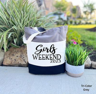 Girls Weekend Gift Bag, 2023 Tote For Girls, Trip Canvas Bags, Beach, Bag -  Yahoo Shopping