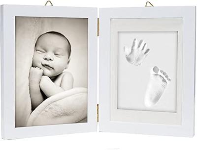 chuckle Baby Hand and Footprint Kit with Hangers - Personalized Newborn Baby  Gifts for Baby Boys, Baby