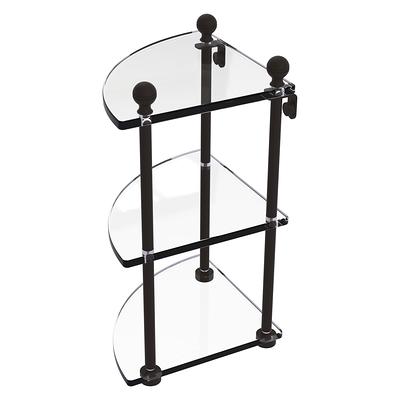 Bathroom Corner Shelf Wall Mount Black Oil-Rubbed Bronze