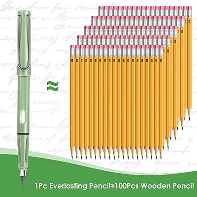 Altsuceser 9 Pcs Inkless Pencil Everlasting Pencil Eternal with Eraser,  Replaceable Refills with Rubber, Reusable Forever Pencil for Kids Writing  Sketching Drawing 9pcs - Yahoo Shopping