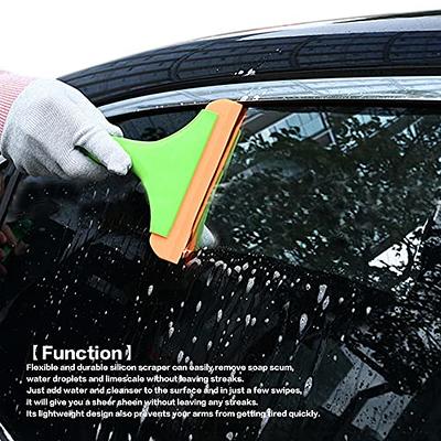  Zanch Silicone Squeegee for Shower Glass Door, Car