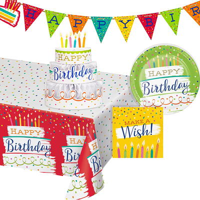 Party Supplies Kit for 8 Guests Creative Converting