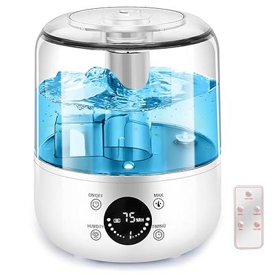 Humidifiers for Bedroom, 3L Ultrasonic Cool Mist Humidifiers for Home Baby  Nursery & Plants, Quiet Top Fill Air Humidifier Lasts Up to 30 Hours, Auto  Shut-Off, Filterless - Yahoo Shopping