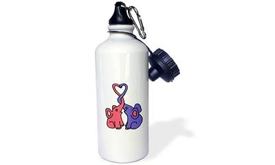 Takeya Tritan Spout Water Bottles 18 Oz Breezy BlueFlutter Pink