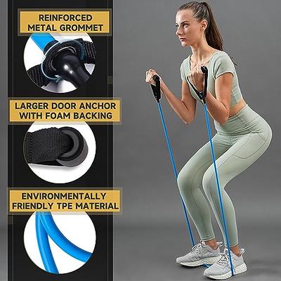 BESPORTBLE 5pcs Yoga Stretch Belt Tensile Resistance Band Yoga Stretching  Belt Working Out Band Resistance Rope Puller Resistance Straps Elasticity