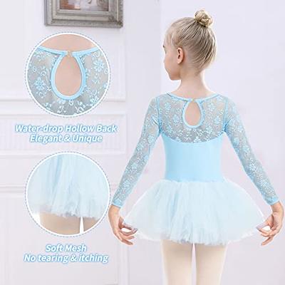 WYHDY Girls Ballet Lace Long Sleeve Leotard Tank with Tutu Skirt for Dance  Gymnastics (Toddler/Little Girl/Big Girl)(60328-25-M) - Yahoo Shopping