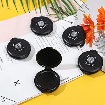 9Pack Fingerprint Ink Pads Mini Black Thumbprint Fingerprint Ink Pads Quick  Drying Stamp Pad&Refills for Notary Supplies Identification Security ID  Fingerprint Cards Law Enforcement Fingerprint Kit - Yahoo Shopping