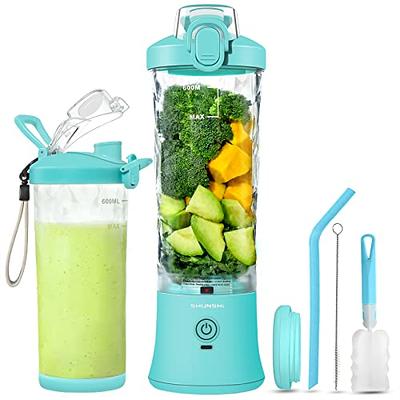 Sangcon 5 in 1 Blender and Food Processor Combo for Kitchen for  Smoothies/Ice, Small Electric Food Chopper for Meat & Vegetable, 350W  Smoothie