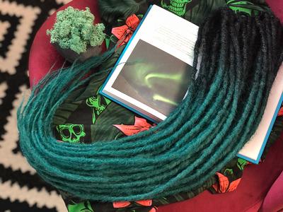 Synthetic Crochet Dreads, Red Fox Set, Ombre Dreads 20 In Synthetic dreads,  de dreads, se dreads, Custom Dreadlocks Extensions