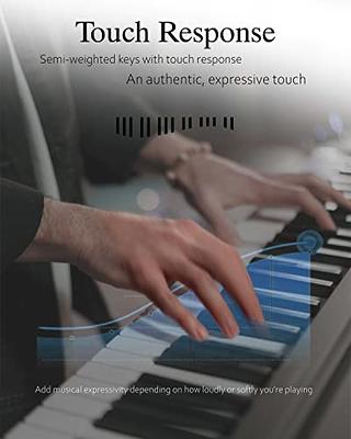 Longeye Piano Keyboard 88 Keys Compact Portable Digital Piano for