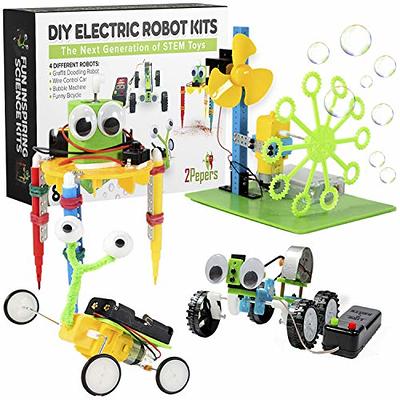 Japace Science Kits for Kids Age 4-6-8, Science Experiments & DIY Motorized  Building Kits STEM Toys Chemistry Set for Kids Birthday Gift Ideas for