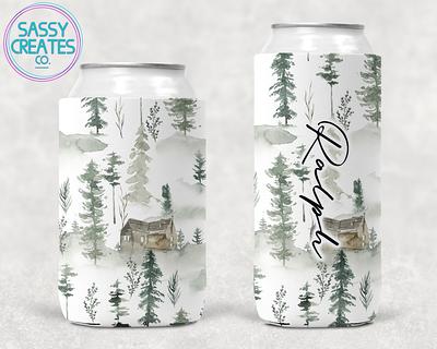 12 Oz Stainless Steel Can Cooler ,custom Personalized Can Cooler, Insulated  Beverage Holder, Small Can Cooler, Seltzer Can Cooler 