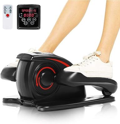 ANCHEER Under Desk Elliptical Machine, Leg Exercise Pro Machine