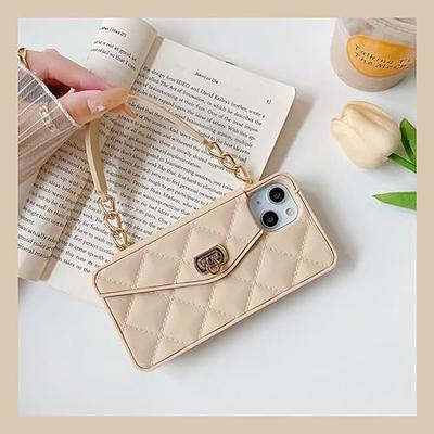 Cute Wallet Case, Crossbody Phone Case Wallet With Lanyard For
