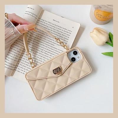 Cute Wallet Case, Crossbody Phone Case Wallet With Lanyard For