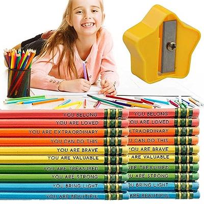 Affirmation Pencil Set - 2023 New Colorful Motivational Pencils