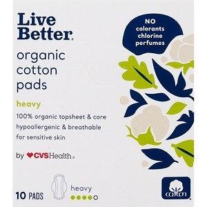 Rite Aid Pure 100% Cotton Pads - Heavy Absorbency, 10 ct - Yahoo Shopping