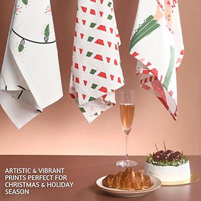 Farmhouse Holiday Kitchen Towels & Dish Cloth Set