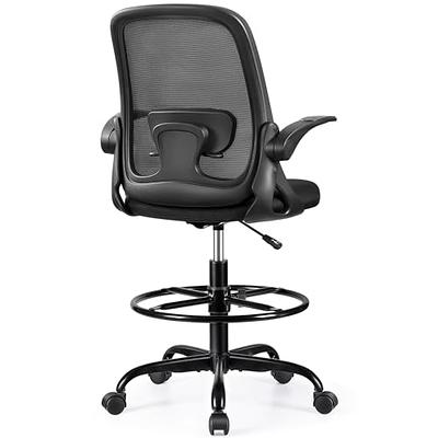 Office Chair Ergonomic Cheap Desk Chair Mesh Computer Chair Lumbar Support  Modern Executive Adjustable Stool Rolling Swivel Chair for Back Pain, Black  