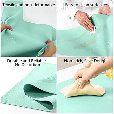 Large Silicone Pastry Mat, Extra Thick Non Stick Baking Mat Non