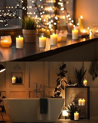 LED Heart Candles Light With Battery Love Shaped Flameless Candle Tea  Lights for Home Valentine's Day Wedding Party Decoration