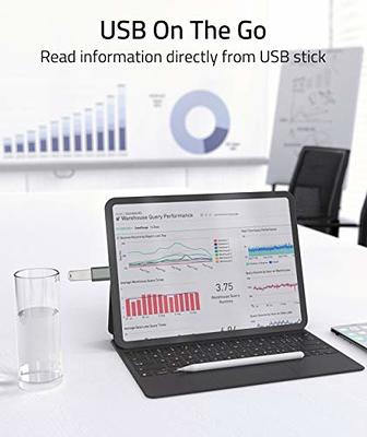  Syntech USB C to USB Adapter Pack of 2,USB C to USB3.0