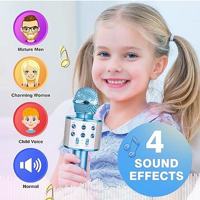 YLL Karaoke Machine for Kids, Portable Bluetooth Speaker with Wireless  Microphone for Kids, Toys Birthday Gifts for Boys 4, 5, 6, 7, 8, 9, 10  +Year Old (White) - Yahoo Shopping