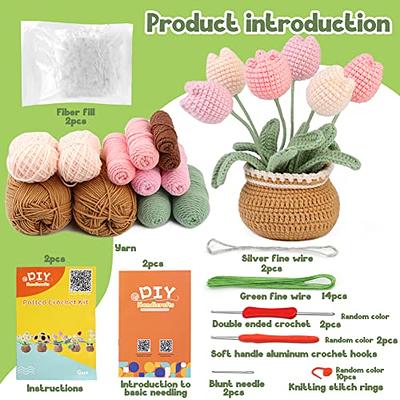 Tulips Crochet Kit For Beginners