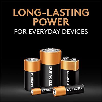 Duracell Coppertop D Batteries, 10 Count Pack, D Battery with Long-lasting  Power, All-Purpose Alkaline D Battery for Household and Office Devices -  Yahoo Shopping