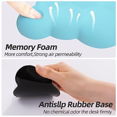 Gel Mouse Pad (17 Inch) with Wrist Rest, Comfortable with Non-Slip PU Base