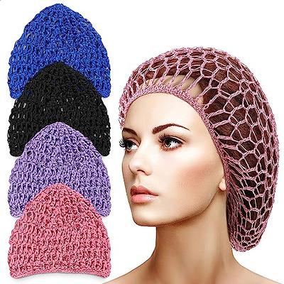 2pcs Elastic Wig Hair Nets Mesh Hair Snood U Shaped Wig Net Cap for Women  Men