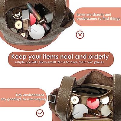 Doxo Purse Organizer Insert, Felt Bag Tote Fit L Speedy 30