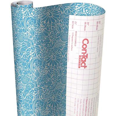 Con-Tact Creative Covering 18 in. x 16 ft. Batik Blue Self-Adhesive Vinyl  Drawer and Shelf Liner (6-Rolls) - Yahoo Shopping