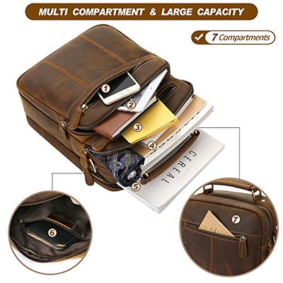 Man Bag Leather Mens Bag Messenger Bag Small Bag for Men 