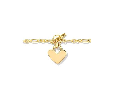 Heart Padlock Pendant Necklace in 18k Gold Vermeil