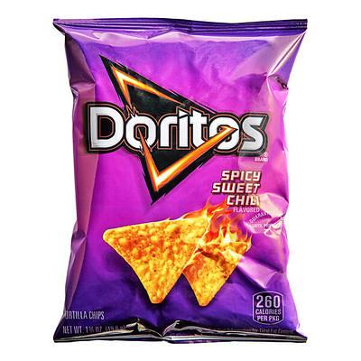 Doritos Flavored Tortilla Chips, Cool Ranch, 1.75 Ounce (Pack of 64)