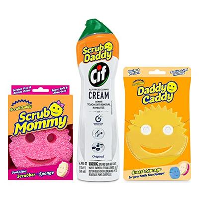 Scrub Daddy Sponge Set - Scrub Mommy Power Flower Dual- Sided