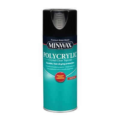 Minwax Fast Drying Polyurethane Spray, Protective Wood Finish, Warm Satin,  11.5 oz. Aerosol Can - Yahoo Shopping