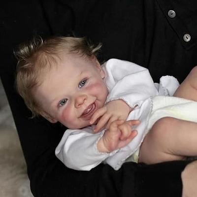 Zero Pam Realistic Reborn Baby Dolls Boys 20 Inch Real Life Baby Dolls That  Look Real Lifelike Reborn Baby Doll Full Body Silicone Vinyl with Hair