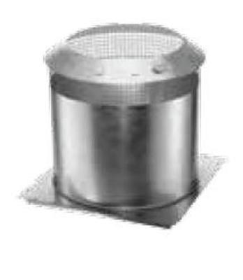 DuraVent 6DT-WTSS 6 Wall Thimble Exterior Trim - Stainless Steel