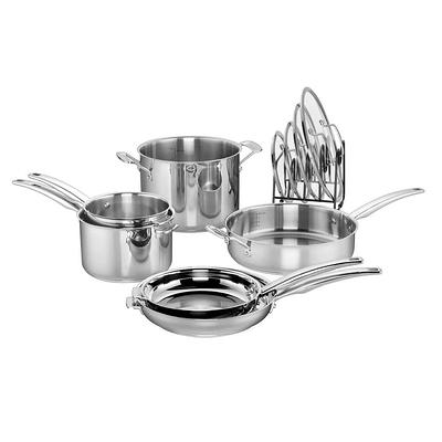 Frigidaire 12-Piece Silver Ready Cook Stainless Steel Cookware Set  FR-14882-EC - The Home Depot