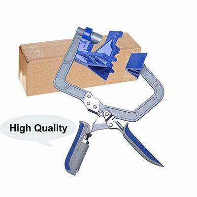  Pocket Hole Clamp, Quick Release 11 Inch Right Angle Clamp  Set, 90 Degree Corner Clamps For Woodworking And Pocket Hole Joinery,  2-Piece